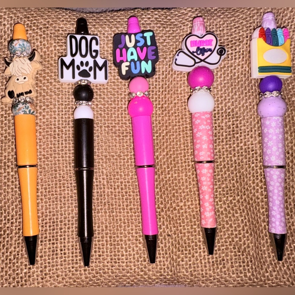 Colorful Novelty Pens Set